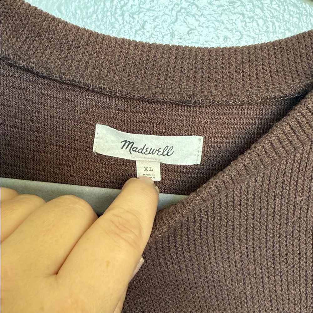 Madewell Brown Sweater - Picture 2 of 3